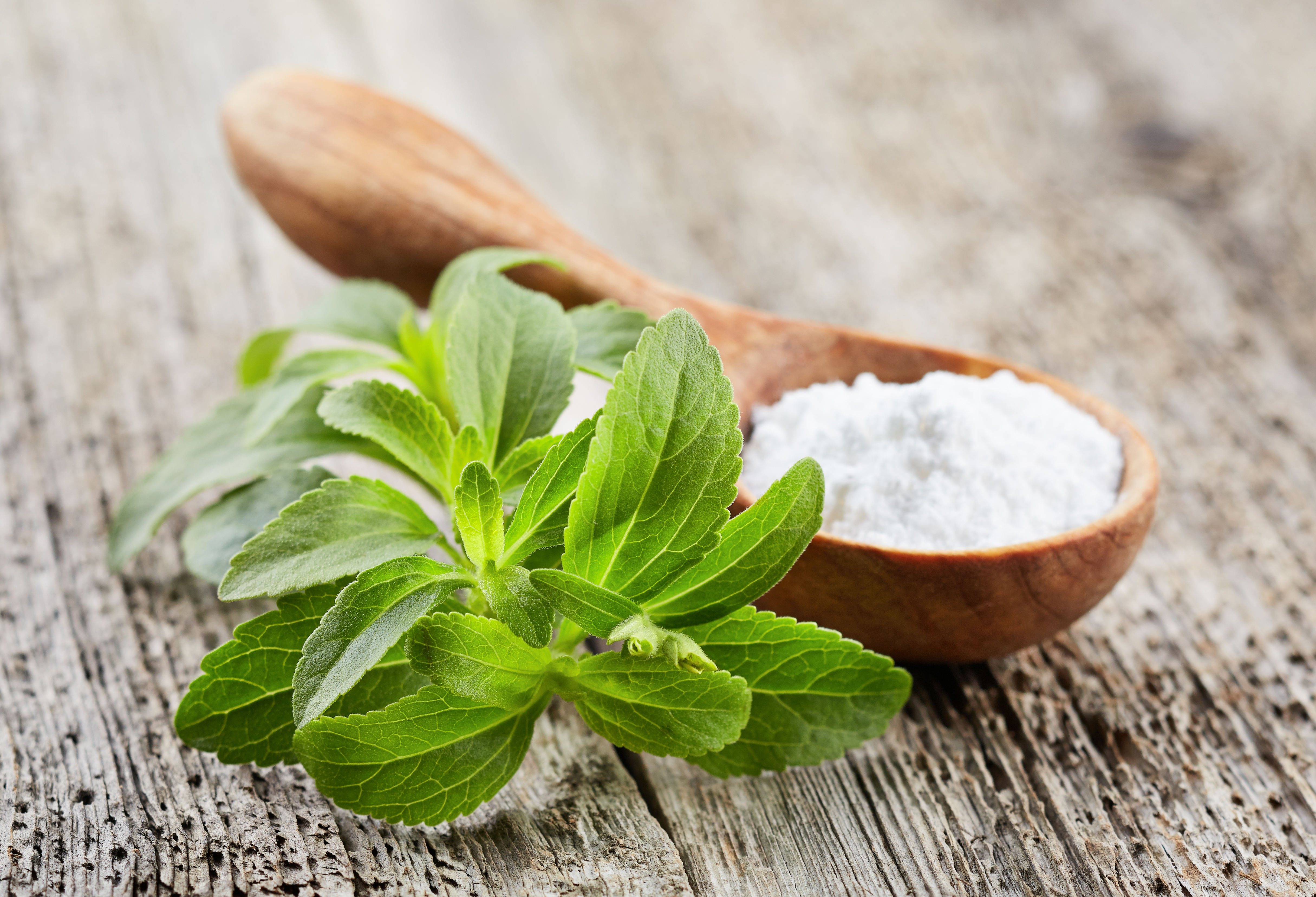 Pure powdered stevia from 100% whole leaf stevia, is a viable "healthy sugar" option.